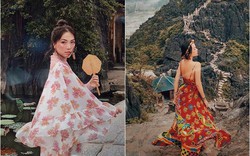 Người mẫu Hà Trúc đẹp như tiên giáng trần tại Ninh Bình