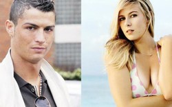 Ronaldo từng “qua đêm” với hoa hậu quần vợt Sharapova?