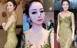 HH Jennifer Phạm lại "gây thương nhớ" nhờ váy xuyên thấu mỏng như sương