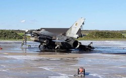 Nổ lớn rung chuyển căn cứ Bỉ, chim sắt F-16 bị nướng thành tro