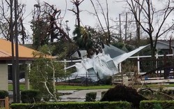 Căn cứ không quân Mỹ tan hoang vì bị bão ‘quái vật’ tấn công