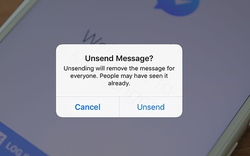 Tin vui: Facebook Messenger sắp có tính năng rút lại tin nhắn đã gửi