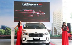 Cận cảnh xe gia đình 7 chỗ cao cấp Kia Sedona mới