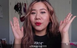MC Kỳ Duyên khoe clip con gái xinh đẹp giỏi tiếng Hàn, dạy trang điểm