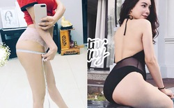 Đây là mỹ nữ có vòng ba 1m17 lớn nhất showbiz Việt, tăng 23cm nhờ tập ngồi xổm