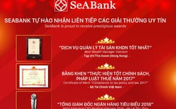 SeABank tự hào nhận liên tiếp các giải thưởng uy tín