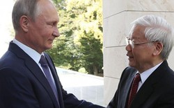 Tổng thống Nga Putin chúc mừng tân Chủ tịch nước Nguyễn Phú Trọng