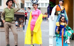 Thời trang độc đáo của bạn trẻ trên phố đi bộ Hà Nội