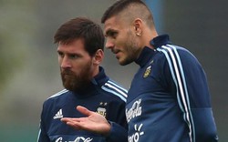 Cơ hội “trả thù” Messi đã đến với Mauro Icardi