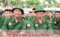 Trốn nghĩa vụ quân sự 2019 bị xử lý như thế nào?