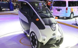 Cận cảnh “xế” lạ Toyota i-Road vừa xuất hiện tại Vietnam Motor Show 2018