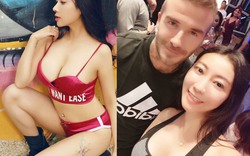 Nữ hoàng đồ lót Trung Quốc "nghiện" gym khiến Beckham chú ý