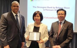 Vietcombank tiếp tục được The Asian Banker trao giải thưởng Ngân hàng mạnh nhất Việt Nam