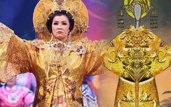 Kim Ngân diện long bào 4.000 USD vào vai Thái hậu Dương Vân Nga
