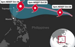 Tin bão mới nhất: Siêu bão Yutu giật cấp 16 trên vùng biển phía Đông Philippines