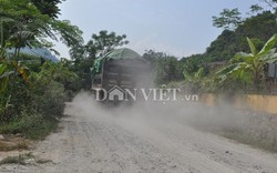 Yên Bái: Đường liên xã bị "băm nát" vì khai thác, vận chuyển đá