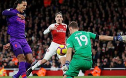 CLIP: Arsenal và Liverpool chia điểm trong trận cầu đôi công mãn nhãn