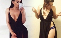 Những sự cố xấu hổ muốn độn thổ khi mua váy online
