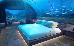 Ngủ cùng cá trong khách sạn đầu tiên dưới đáy đại dương