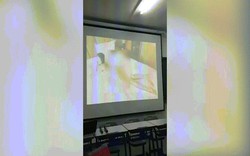 Thầy giáo vô tình phát phim khiêu dâm trong giờ học
