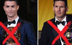 SỐC: Sau 1 thập kỷ, Ronaldo và Messi cùng trượt Top 3 Quả Bóng Vàng 2018