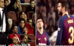 SỐC: Pique bật lại HLV Valverde, "xách mé" Suarez