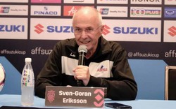 HLV Eriksson phát biểu bất ngờ khi Philippines ra quân thắng lợi