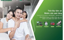 Vietcombank triển khai chương trình khuyến mại “Tích lũy tâm an, muôn vàn quà tặng”