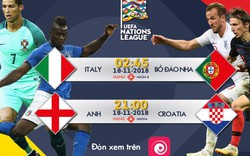 Lịch thi đấu lượt trận cuối UEFA Nations League: Nhiều bất ngờ