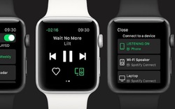 Ứng dụng nghe nhạc Spotify "cập bến" Apple Watch với trái tim trên màn hình