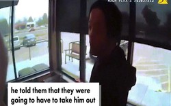 Video: Cảnh sát Mỹ bắn chết nghi phạm ở cự ly gần giữa quán ăn