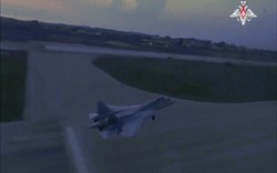 Video hiếm quay cảnh tiêm kích tàng hình Su-57 chiến đấu ở Syria