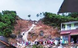 Hồ nước vỡ trong vụ sạt lở ở Nha Trang thi công trái phép