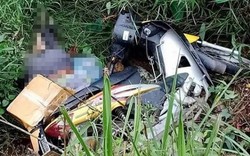 Phát hiện thi thể người đàn ông chết bên vệ đường cùng xe máy