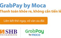 Ví điện tử GrabPay by Moca đã được kết nối với chủ thẻ SHB