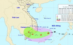 Tin mới nhất về bão số 9: Bão đang áp sát đất liền các tỉnh Nam Trung Bộ