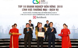 SeABank nằm trong top 10 doanh nghiệp bền vững Việt Nam