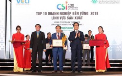 Sử dụng dược liệu sạch, Traphaco vào Top 10 DN bền vững năm 2018