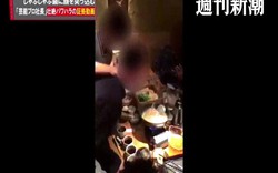 Sếp Nhật Bản dúi mặt nhân viên vào nồi lẩu sôi sùng sục