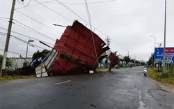 Bão số 9 càn quét Bà Rịa - Vũng Tàu, Sài Gòn mưa rất to