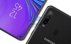 Galaxy A8s lộ màn hình có "nốt ruồi", 4 camera