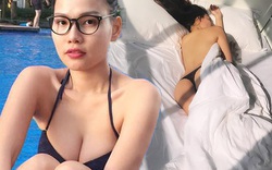 MC đài HTV tuyển chồng qua mạng lộ loạt ảnh nude trước ngày lâm bồn