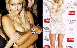 Paris Hilton vẫn hồn nhiên dù gặp "tai họa" với váy quá cũn cỡn
