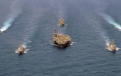 Iran điều loạt tàu chiến "nghênh tiếp" nhóm tác chiến tàu sân bay Mỹ
