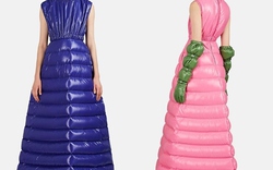 Choáng với váy dạ hội biến tấu từ áo phao, giá hơn 60 triệu