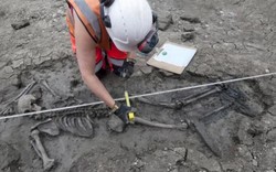 Phát hiện bộ xương nguyên vẹn 500 năm tuổi dưới cống nước ở Anh