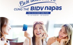 Cuối tuần vui vẻ cùng thẻ BIDV Napas