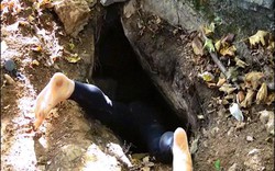 Mỹ: Chui xuống lỗ bé tí, phát hiện cả một hang động hoành tráng