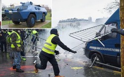 Sau bạo loạn ở Paris, Pháp điều xe bọc thép về thủ đô