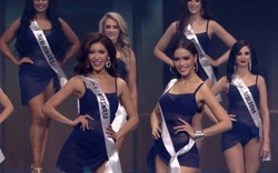 Minh Tú nóng bỏng thi áo tắm tại chung kết Hoa hậu Siêu quốc gia 2018